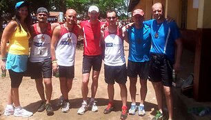 Lietuvių &bdquo;Running For Change&ldquo; komandos nariai