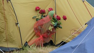 Festivalyje netrūksta ir romantiškų sielų