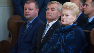 Saulius Skvernelis, Viktoras Pranckietis, Dalia Grybauskaitė