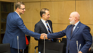 Mantas Bartu&scaron;ka, Rokas Masiulis, Eugenijus Gentvilas