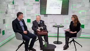 Vytautas Landsbergis ir Mindaugas Mikalauskas