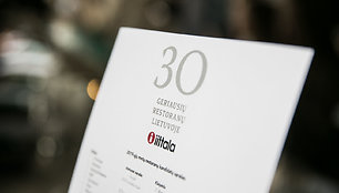 „30 geriausių restoranų 2019“ rinkimų pristatymo pietūs