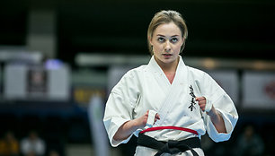 Europos kiokušin karate čempionato akimirka