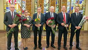 Pažymėjimų įteikimo ceremonija naujai i&scaron;rinktiems Europos Parlamento nariams
