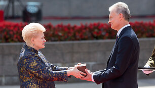 Dalia Grybauskaitė ir Gitanas Nausėda