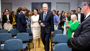 Gitanas Nausėda ir Diana Nausėdienė