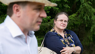 Ramūnas Karbauskis ir Agnė &Scaron;irinskienė
