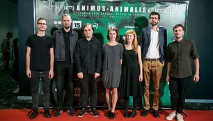 Filmo „Animus Animalis“ premjeros akimirka