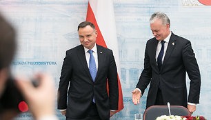 Andrzejus Duda ir Gitanas Nausėda