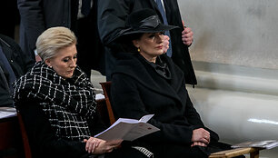 Diana Nausėdienė ir Agata Duda