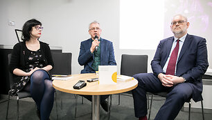 Virginija Cibarauskė, Alvydas &Scaron;lepikas, Gytis Va&scaron;kelis