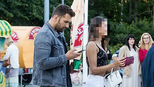 Žilvinas Tratas su drauge