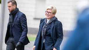 Ingrida &Scaron;imonytė ir Gabrielius Landsbergis