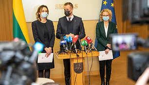 Viktorija Čmilytė-Nielsen, Gabrielius Landsbergis, Au&scaron;rinė Armonaitė