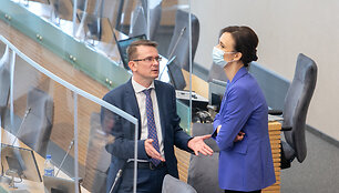 Arūnas Dulkys ir Viktorija Čmilytė-Nielsen