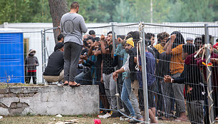 Migrantų kasdienybė Rūdninkų poligone