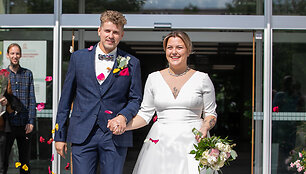 Juta Svilaitė ir Žilvinas Valančius