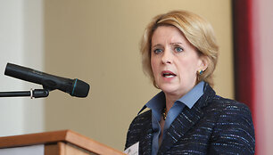 JAV ambasadorė Deborah McCarthy
