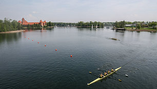 Varžybų akimirka