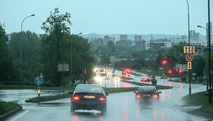 Lietus Vilniuje