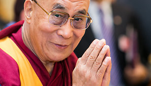 Tibeto dvasinis lyderis Dalai Lama Seime