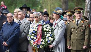 Minėjimo akimirka