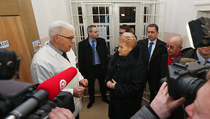 Arvydas &Scaron;ilys ir Dalia Grybauskaitė