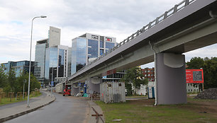 Viadukas tarp Geležinio Vilko ir A.Goštauto gatvių