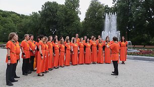 Pristatyti pagrindiniai Dainų &scaron;ventės akcentai