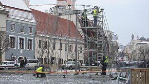 Pirmasis sniegas Vilniuje