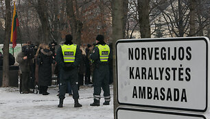 Prie Norvegijos ambasados