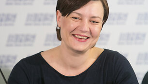Asociacijos &bdquo;Nacionalinis aktyvių mamų sambūris&ldquo; atstovė Rita Leonienė