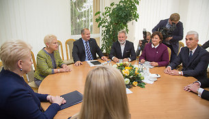 Prezidentės susitikimas su Seimo valdyba