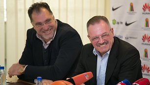 Arvydas Sabonis ir Antanas Muraška