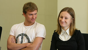 Brigita Virbalytė ir Tadas &Scaron;u&scaron;kevičius