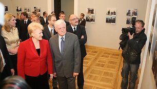 Dalia Grybauskaitė ir Valdas Adamkus