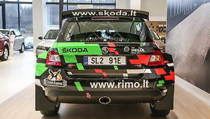 „Škoda Fabia R5“ ralio automobilio pristatymas