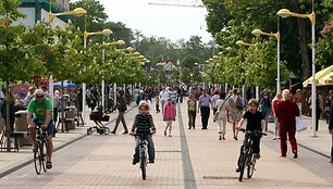 Vasaros sezono pradžia Palangoje