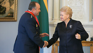 Dalia Grybauskaitė ir Philip Breedlove