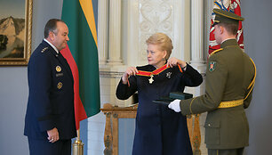 Dalia Grybauskaitė ir Philip Breedlove