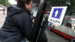 Naujai paženklintas troleibusas