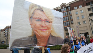 Lietuvos profesinių sąjungų konfederacijos protesto akcija