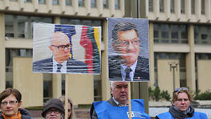 Lietuvos profesinių sąjungų konfederacijos protesto akcija