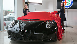 „Alfa Romeo 4C Spider“ pristatymas