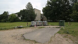 Erdvė &scaron;alia P.Vilei&scaron;io gatvės