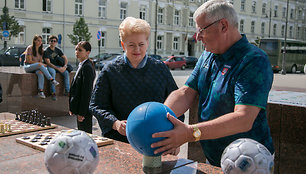 Dalia Grybausakaitė ir Vytautas Kvietkauskas