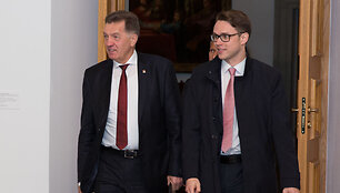 Algirdas Butkevičius ir Mindaugas Janulionis
