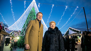 Dalia Grybauskaitė ir Remigijus Šimašius