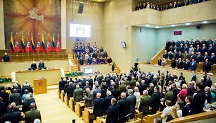 Laisvės gynėjų dienos minėjimas Seime