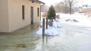 Potvynis Grigi&scaron;kėse